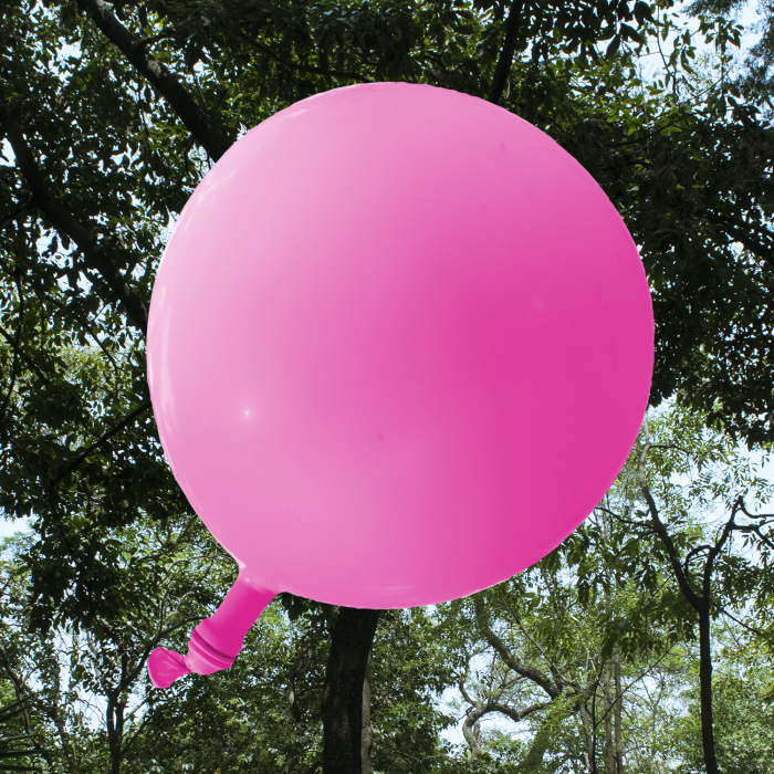 LED Light Up 14 Inch Blinky Balloons - Pink