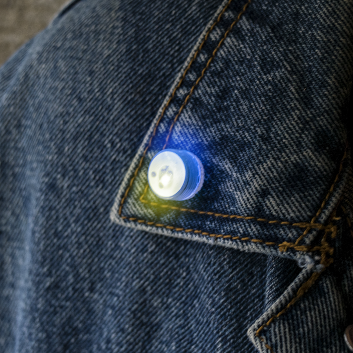LED Blinky Body Light - Blue/Yellow