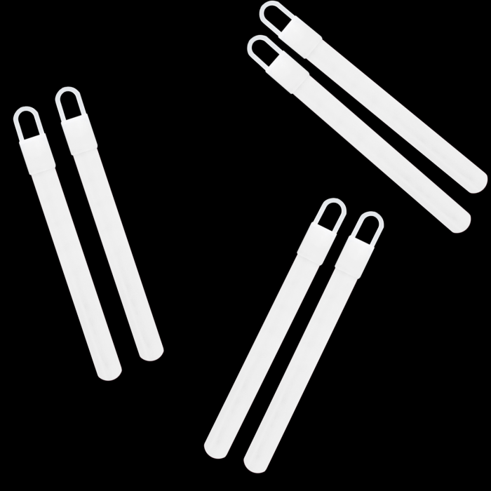 4 Inch Light Sticks - White