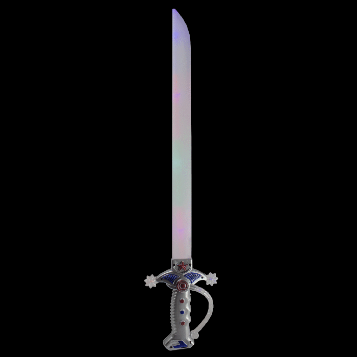 LED Light-up Multicolor Sword