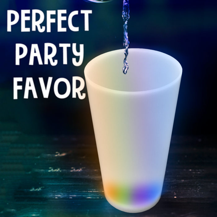 Glow in the Dark LED Light Up Cup - 16oz Multicolor