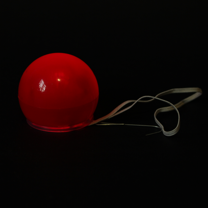 Light Up Flashing Reindeer Nose (Per 12 pack)