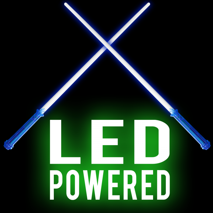 Jumbo Super Blue Light-Up Sword