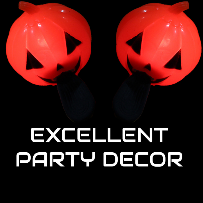 LED Light-Up Pumpkin Sling Shot